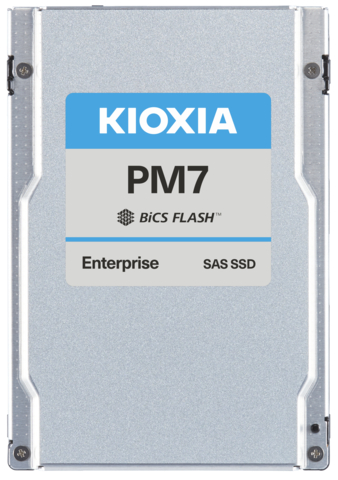 キオクシア株式会社：性能とセキュリティー機能を強化した第2世代24G SAS SSD「KIOXIA PM7シリーズ」（写真：ビジネスワイヤ）