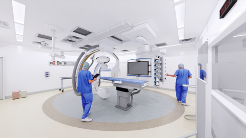 Advanced Neuro Angio Suite Featuring State-of-the-Art Technology to Provide Minimally Invasive Treatments (Photo: Business Wire)
