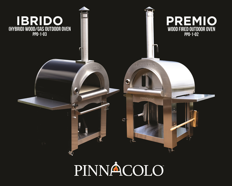 PINNACOLO IBRIDO (Hybrid) Wood/Gas Oven and PINNACOLO PREMIO Wood Fired Oven (Photo: Business Wire)