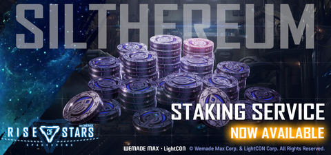 original A LightCON elindítja az általa kifejlesztett és szolgáltatott mobiljáték, a Rise of Stars (ROS) tokenje, a Silthereum ún. „staking” szolgáltatását. A Silthereum egy új, a játékon belül használható játék token. A Silthereum staking szolgáltatás a ROS tokenomika elsőként bevezetett DeFi szolgáltatása. A Silthereum stakelése után a felhasználók a tokeneket jutalomként kapják meg az éves százalékos ráta alapján (APR). (Grafika: Business Wire)