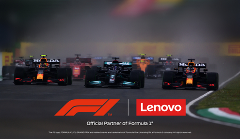Formula 1 will leverage Lenovo’s cutting-edge technology in its operations on and off the track. (Photo: Business Wire)