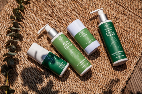 original Sagely Naturals Non-CBD Topical OTC Pain Relief Products (Photo: Business Wire)