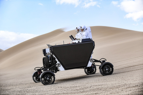 Astrolab FLEX Rover during a recent field test near Death Valley, Calif. (Photo: Business Wire)