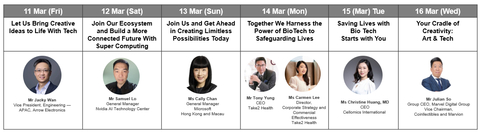 Connect with innovators and industry leaders (11-16 Mar) (Graphic: Business Wire)
