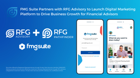 Financial Advisors Can Leverage RFG’s Curated Content, Their Own Content, or FMG Suite’s Robust Library of Pre-Approved, Editable Articles and Content for Seamless, Scalable, and Authentic Digital Marketing (Graphic: Business Wire)