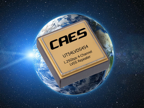 original UT54LVDS454 achieves QML-Q certification from DLA (Graphic: Business Wire)