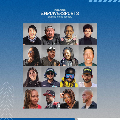 Polaris Inc. Introduces the Empowersports Diverse Riding Council, bringing together 16 riders from diverse backgrounds to foster participation and increase diversity within the world of powersports. (Photo: Business Wire)