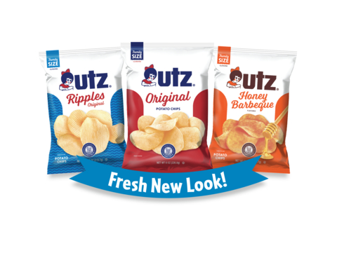 Utz Celebrates National Potato Chip Day with a New Look and More! Source: Utz Brands, Inc.
