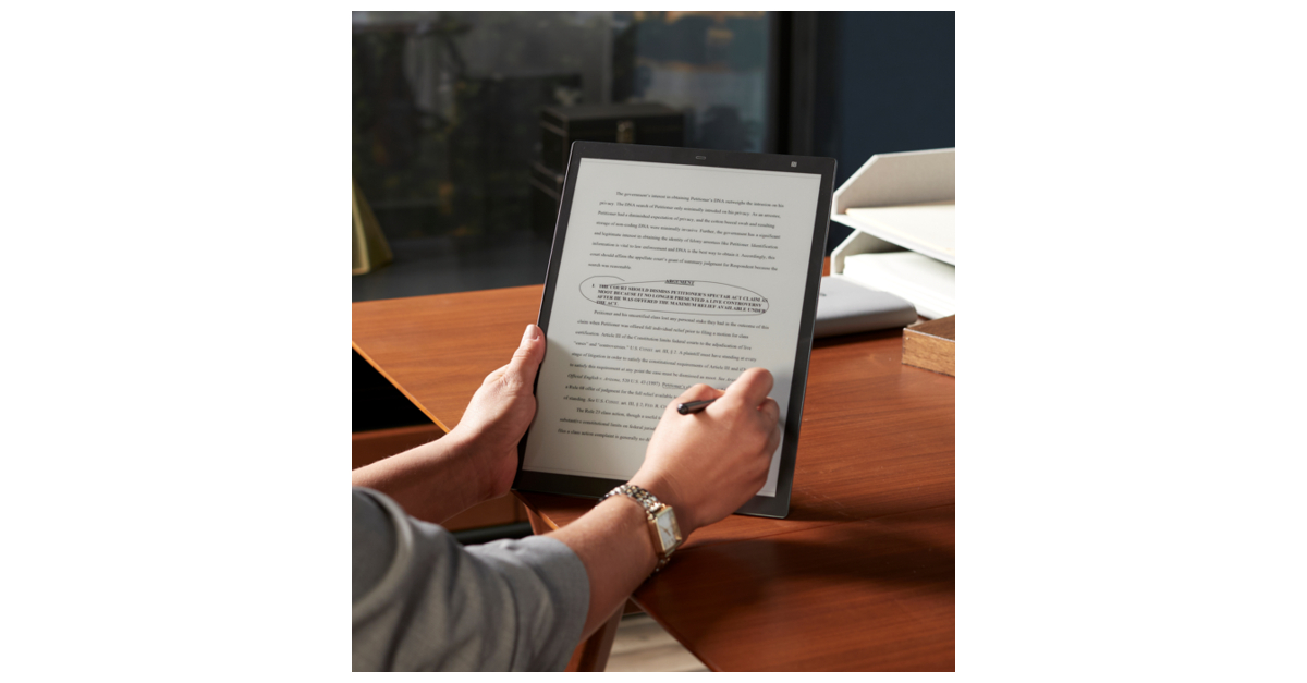 E Ink and Avalue Announce a Digital Paper Tablet Customizable for Use in  Industrial and Educational Market Segments