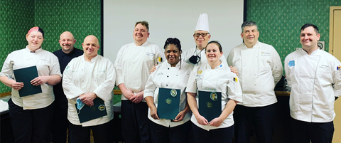 Aramark announced its latest class of chef graduates from the prestigious ProChef® certification program at The Culinary Institute of America (CIA). The graduating chefs oversee Aramark’s culinary programs and create the menus served at colleges, universities, and school districts across the United States. (Photo: Business Wire)