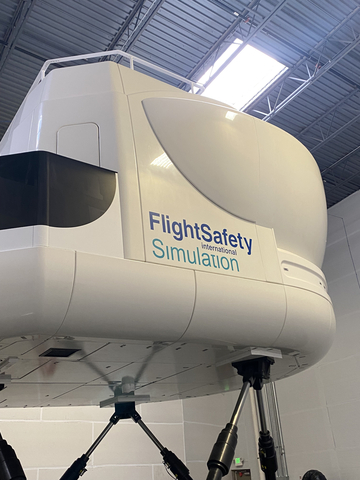 Breeze Airways has installed an Embraer flight simulator for pilot training in its new Training Academy in Salt Lake City. (Photo: Business Wire)