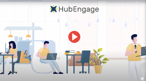 HubEngage recently released a quick 4 min explainer video showing how the platform can solve communication and engagement challenges for stakeholders in HR, Marketing, Learning, Talent Development, Sales, EHS and more. Watch this video at https://www.hubengage.com/#watch-how (Graphic: HubEngage)