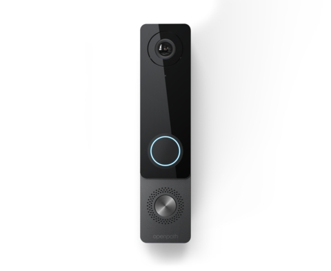 original The Openpath Video Intercom Reader Pro combines a built-in high resolution camera, intelligent intercom, and multi-technology reader into a slim and sleek form factor. Credit: Motorola Solutions