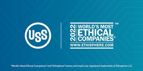 U. S. Steel Named One of the World’s Most Ethical Companies for 2022 (Graphic: Business Wire)