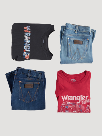 Every Wrangler Rooted Collection® state jean features subtle but classic elements like custom metal shanks, rivets, patches and pocket prints unique to that state. (Photo: Business Wire)