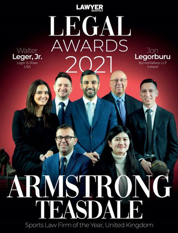 Lawyer Monthly Legal Awards 2021 Winners Edition (Photo: Business Wire)