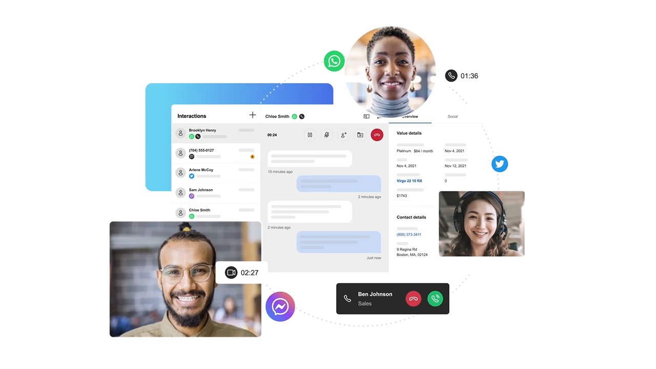 8x8 Agent Workspace is a new 8x8 Contact Center composed experience transforming the contact center agent role with powerful contact queuing and handling features that enhance productivity and personalize both agent and customer engagement