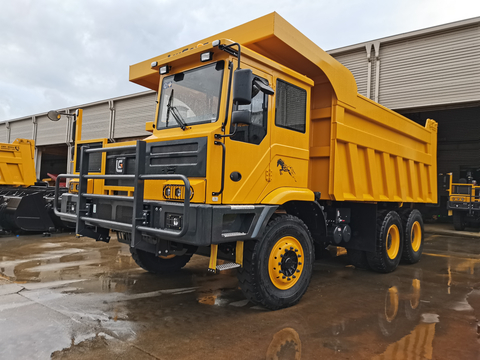 Equipped with Allison 4800 Off-Road Series™(ORS) fully automatic transmissions, wide body mining dump (WBMD) trucks manufactured by Chinese heavy machinery OEM LiuGong were exported to Colombia for the transportation of coal deposits. (Photo: Business Wire)