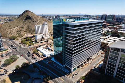 Moov’s New HQ Digs: Entire 16th Floor of Tempe, Arizona’s Premier Office Tower (Photo: Business Wire)