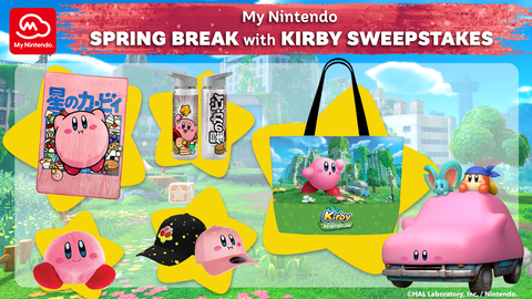 thumbnail Enter the My Nintendo Spring Break With Kirby Sweepstakes for a chance to win a pink and powerful prize pack that’s perfect for a springtime picnic! (Graphic: Business Wire)