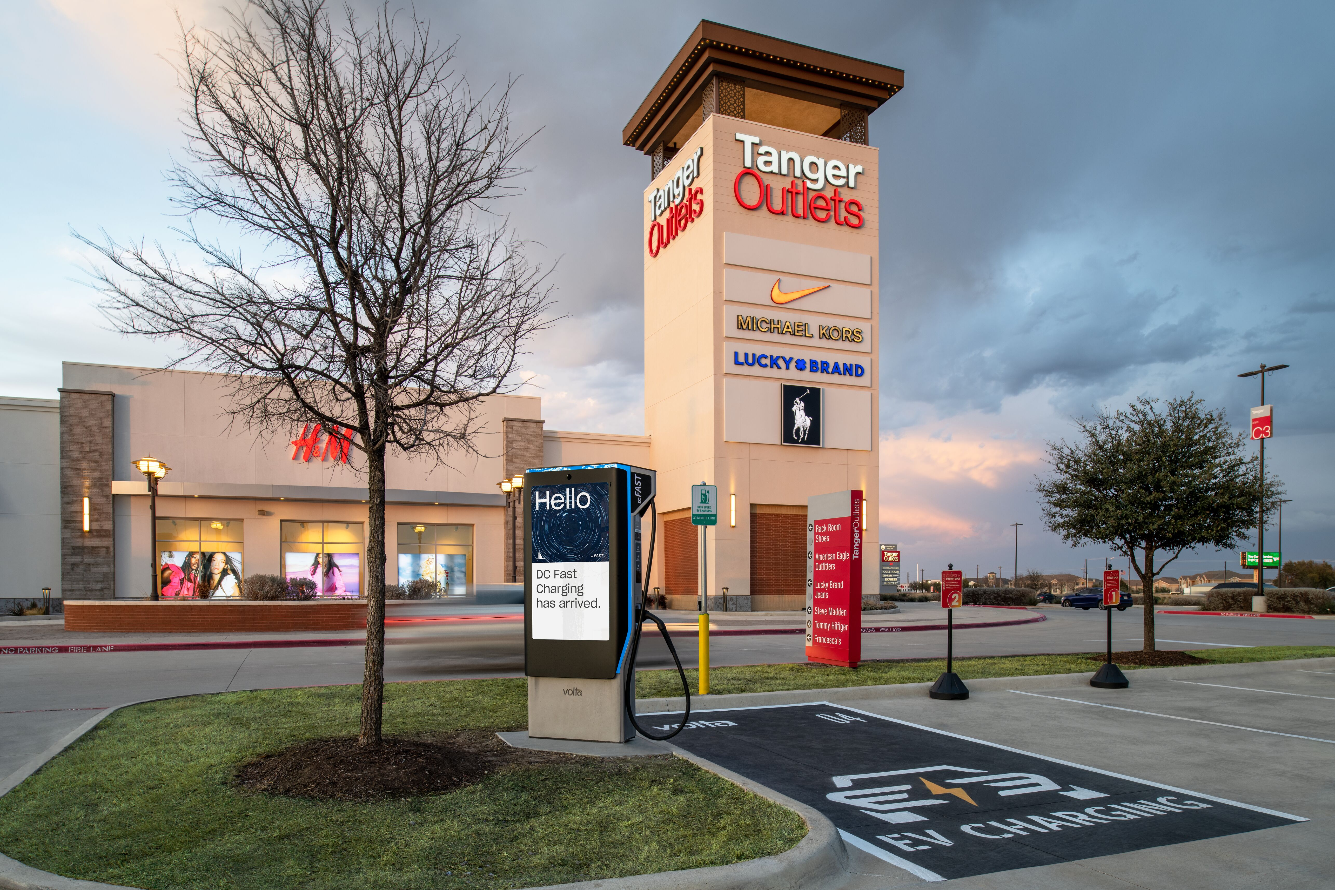 Volta and Tanger Outlets Partner to Bring Convenient and Reliable EV  Charging to Shoppers Across the . | Business Wire