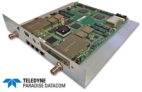 Teledyne Paradise Datacom Q-Lite Satellite Modem (Photo: Business Wire)