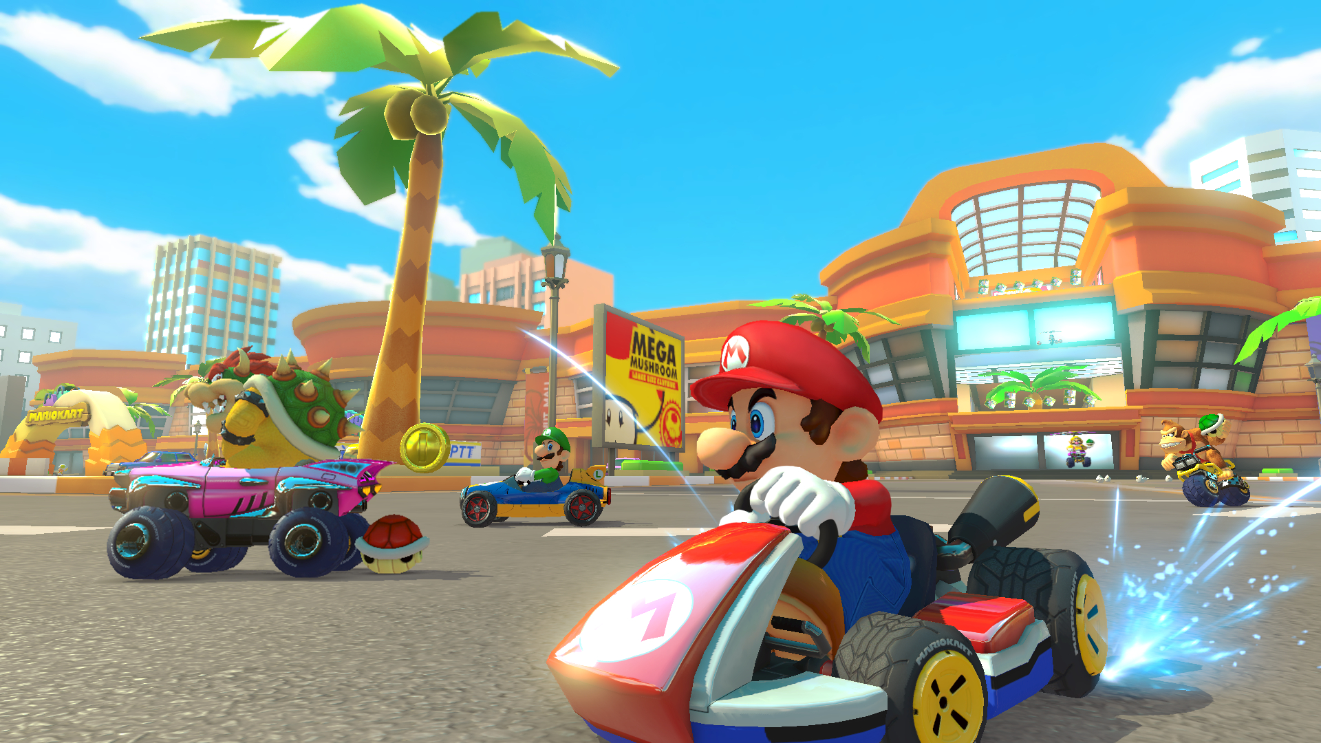 Jogo Mario Kart Racing Deluxe