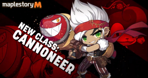 MapleStory M Cannoneer Class Banner (Graphic: Business Wire)