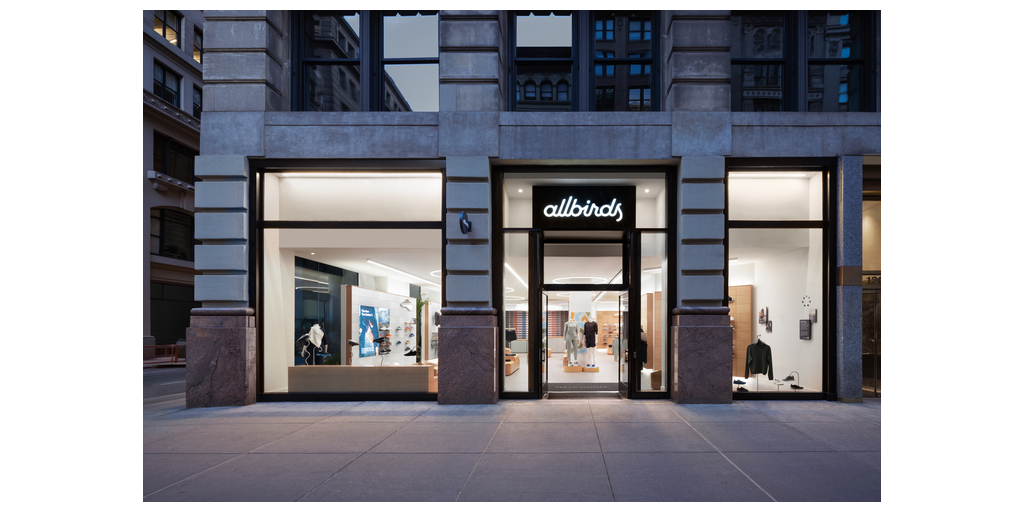 Sustainable Shoe + Apparel Brand Allbirds Opens New Store in New York's  Flatiron District