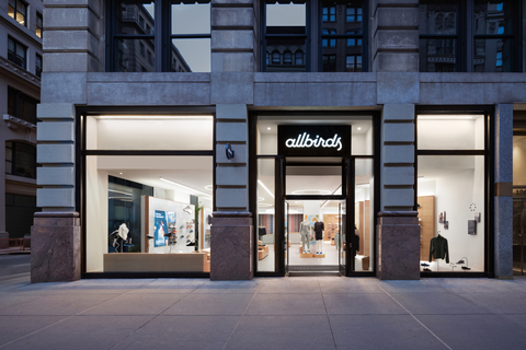 Sustainable Shoe + Apparel Brand Allbirds Opens New Store in New