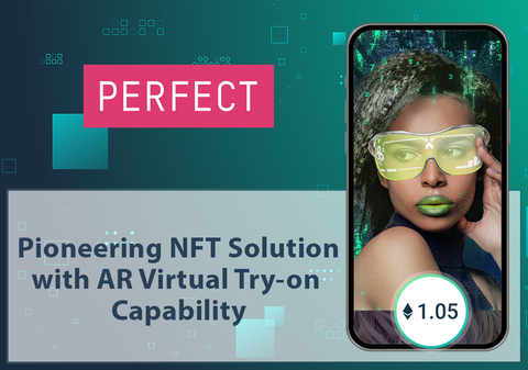 Perfect Corp. Presents Pioneering NFT Solution with AR Virtual Try-on Capability at 2022 South by Southwest Conference (SXSW) (Graphic: Business Wire)