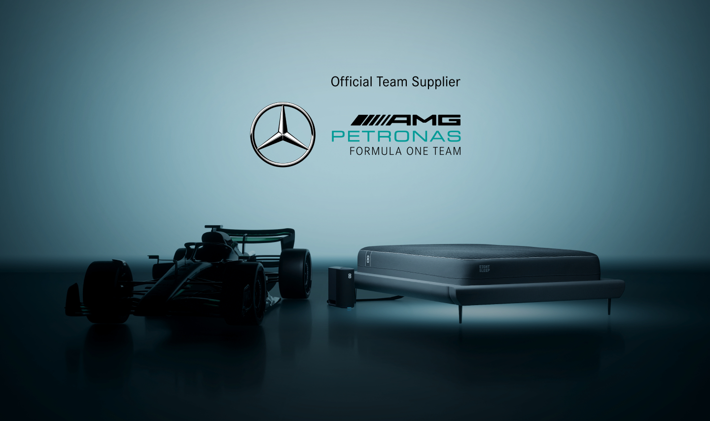 L'écurie de Formule 1 Mercedes-AMG Petronas accueille Eight Sleep