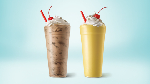 SONIC Brownie Batter and Yellow Cake Batter Shakes return for a limited time. (Photo: Business Wire)