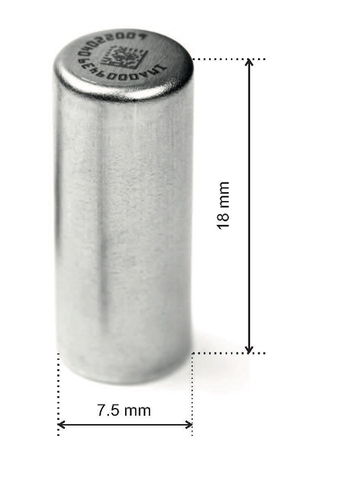 Imagene stainless steel minicapsule (Courtesy of Imagene)