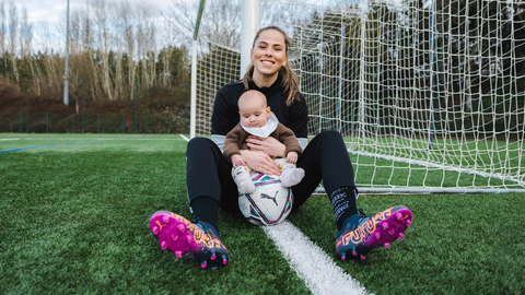 thumbnail PUMA player Sara Björk Gunnarsdóttir has defied the odds and battled through many hurdles to make her long awaited return to elite level football this weekend when Olympique Lyonnais faced Dijon in Ligue 1 Féminine. (Photo: Business Wire)