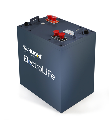 Sunlight Group's ElectroLiFe lightweight lithium-ion battery (Photo: Business Wire)