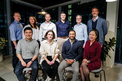 Omnipresent Management Team (Top row, left to right: Erik Olsson, VP of Global Operations; Lucy Ashenhurst, Lead Counsel; Guenther Eisinger, Co-founder & Co-CEO; Matthew Wilson, Co-founder & Co-CEO; Micheal Smith, VP of Product; and Tucker Dearth, CFO. Bottom row, left to right: Kaoru Fujita, Director of Global Sales; Kate Gray, Director of People & Talent; Pavan Madduri, Chief of Staff; and Linda Wang, Head of Marketing and Partnerships)