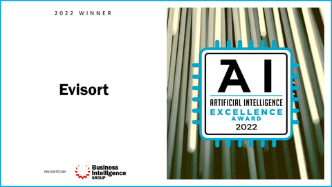 Evisort is a winner in The Business Intelligence Group's inaugural Artificial Intelligence Excellence Awards program. Evisort is the leading provider of artificial intelligence (AI) solutions for contract management and analytics. (Photo: Business Wire)
