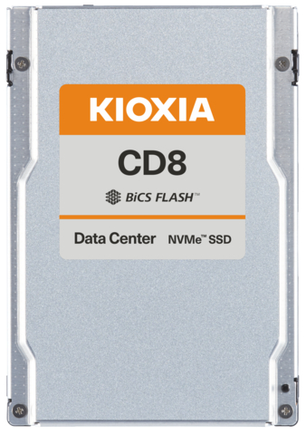 original KIOXIA CD8 Series: 2nd Generation SSDs Designed with PCIe® 5.0 Technology for Enterprise and Hyperscale Data Centers (Photo: Business Wire)