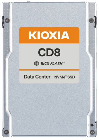 KIOXIA CD8シリーズ: 次世代データセンター用PCIe® 5.0向け第2世代SSD （写真：ビジネスワイヤ）