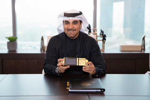 Hisham Al Gurg, CEO of Seed Group and the Private Office of Sheikh Saeed bin Ahmed Al Maktoum, during the signing ceremony. ©Seed Group,2022