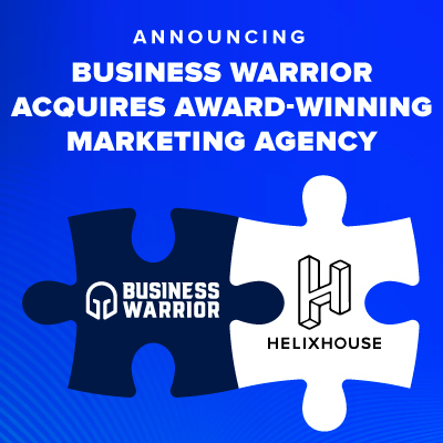 Acquisition to accelerate Business Warrior’s scaling of small business marketing solutions (Graphic: Business Wire)