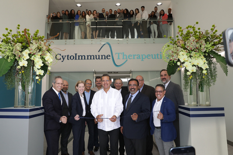 CytoImmune Therapeutics, Inc. Opens the Company’s Clinical Cell Manufacturing Facility in Toa Baja (Photo: Business Wire)