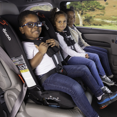 original Radian 3R is the original 3 across All-in-One convertible car seat. (Photo: Business Wire)