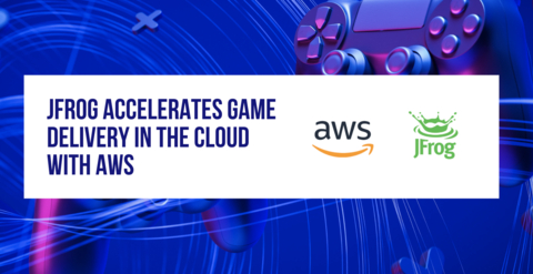 JFrog teams with AWS to help developers accelerate game creation and software updates via the cloud (Graphic: Business Wire)