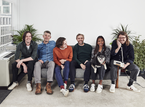 The Mothership team - from left to right, Ian Pierce - Creative Director, Titus Sharpe - Executive Chairman, Laurence Booth-Clibborn - Growth Marketing Director, Ben Fletcher - Chief Executive Officer, Suthe Yogalingam - Director of Data Analytics, Alex Lynch - PPC Director. (Photo: Business Wire)