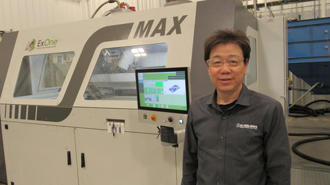 Dr. Yoya Fukuda, President of Kimura Foundry America, with an S-Max at the company’s facility in Shelbyville, Indiana. (Photo: Business Wire)
