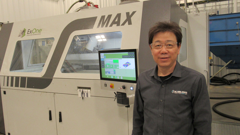 original Dr. Yoya Fukuda, President of Kimura Foundry America, with an S-Max at the company’s facility in Shelbyville, Indiana. (Photo: Business Wire)