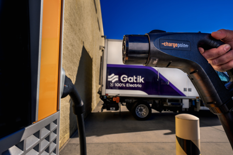 ChargePoint and Gatik partner to develop an electric ecosystem for autonomous vehicles (Photo: Business Wire)