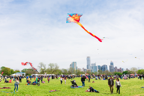 The ABC Kite Fest, one of Austin’s most iconic traditions, today announced new sponsors and activations for its April 3, 2022 event at Zilker Park. (Photo: Business Wire)